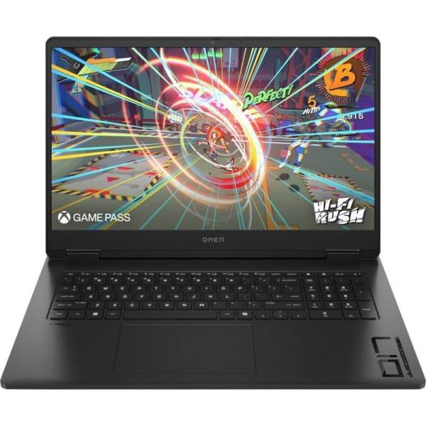 Ноутбук HP 17.3 OMEN Gaming 17-db1014ua FHD IPS/Ryzen AI 7 350/24GB/1TB/RTX 5060 8GB/DOS/Black (C9SB2EA)