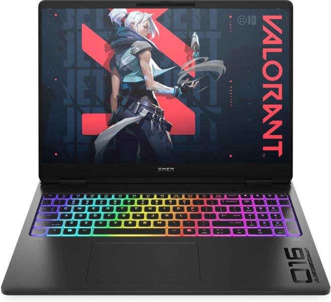 Ноутбук HP 16 OMEN MAX 16-AK0098NR IPS 2560x1600 240Hz/Ryzen 9 AI 375HX/32GB/1TB/RTX 5080/NOGRAVING/W11P/Shadow Black (CG6Y7UA) U1