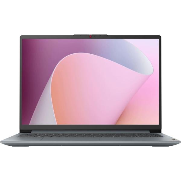 Ноутбук Lenovo 15.6 IdeaPad Slim 3 15AMN8 FHD IPS 60Hz/Ryzen 5 40/16GB/512 SSD/UMA/DOS/Arctic Grey (82XQ01KBRA)
