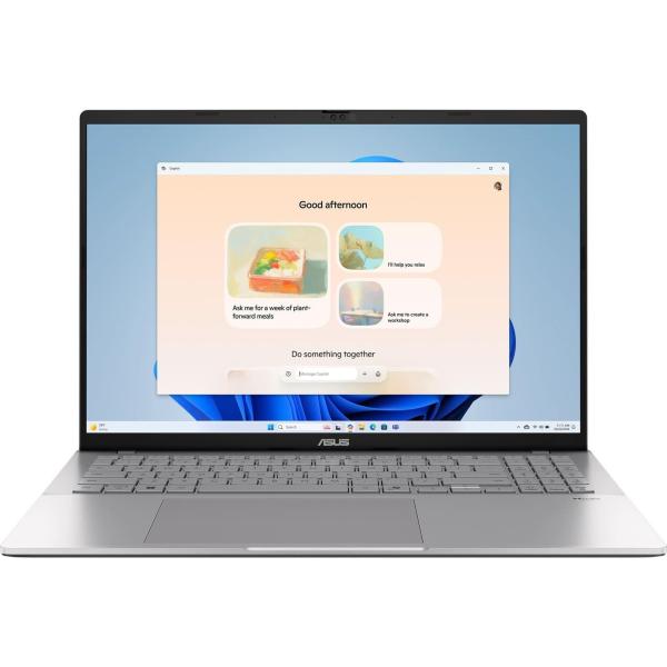 Ноутбук ASUS 16 Vivobook S16 M3607GA-SH089 FHD OLED 60Hz/Ryzen 9 AI 465/32GB/1TB/UMA/DOS/Cool Silver (90NB17M2-M00530)