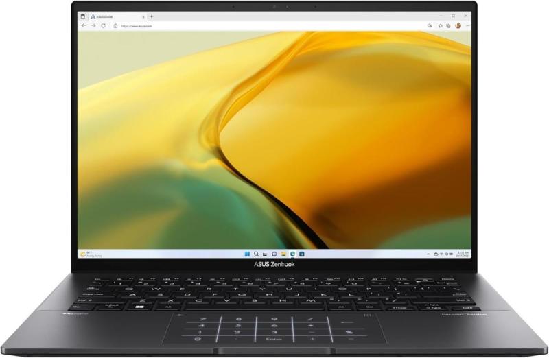 Ноутбук ASUS 14 ZenBook 14 OLED 1920x1200 Touch/Ryzen 7 8840HS/16GB/512GB SSD/Radeon/Win 11 (UM3406HA-WS74T) U1