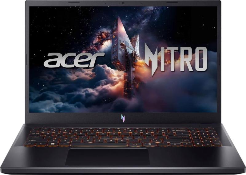 Ноутбук Acer 15.6 Nitro V 15 ANV15-52 FHD IPS/Intel 5-210H/16GB/1TB/RTX 4050 6GB/DOS/Black (NH.QV2EU.00X)