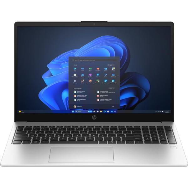 Ноутбук HP 15.6 255R G10 FHD IPS/Ryzen 5 7535U/16GB/512SSD/Radeon/DOS/Silver (AD1U9ET)