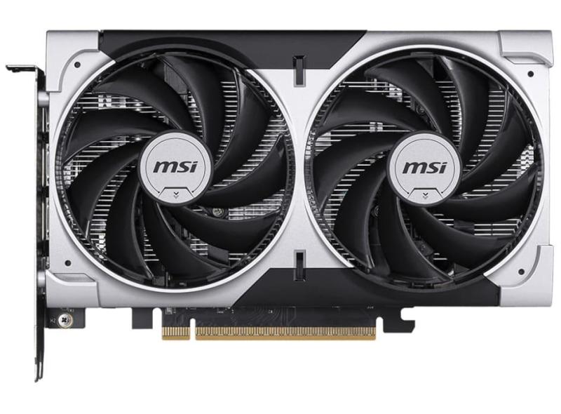 Відеокарта MSI RTX 5050 8G VENTUS 2X OC (RTX 5050 8G VENTUS 2X OC) (GDDR6, 128 bit, PCI-E v5.0 x16)