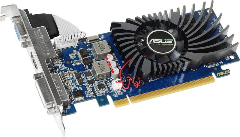 Відеокарта ASUS GeForce GT 610 1Gb (GT610-1GD3-L) (GDDR3, 64 bit, ) Б/в