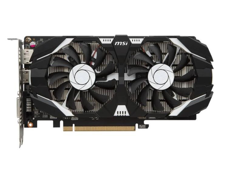 Відеокарта MSI GTX 1050 2Gb OC (GTX 1050 2GT OCV1) (GDDR5, 128 bit, PCI-E 3.0 x16) Б/в