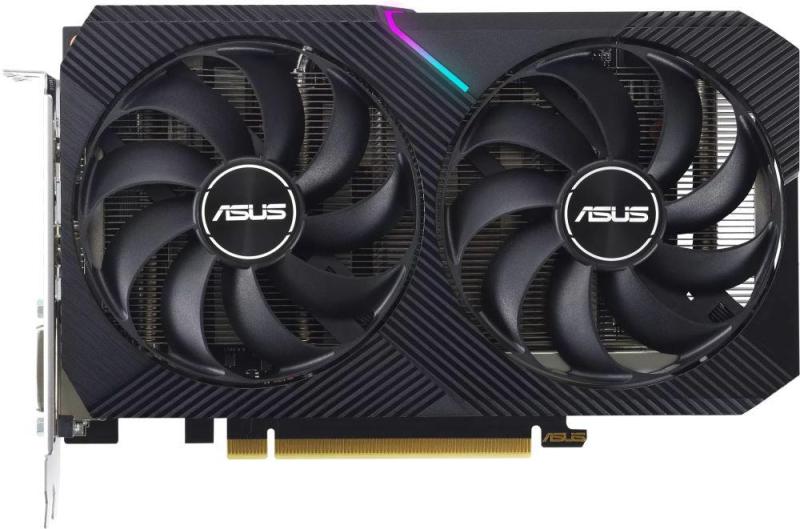 Відеокарта ASUS RTX 3050 8GB DUAL OC V2 (DUAL-RTX3050-O8G-V2) (GDDR6, 128 bit, PCI-E v4.0 x8)