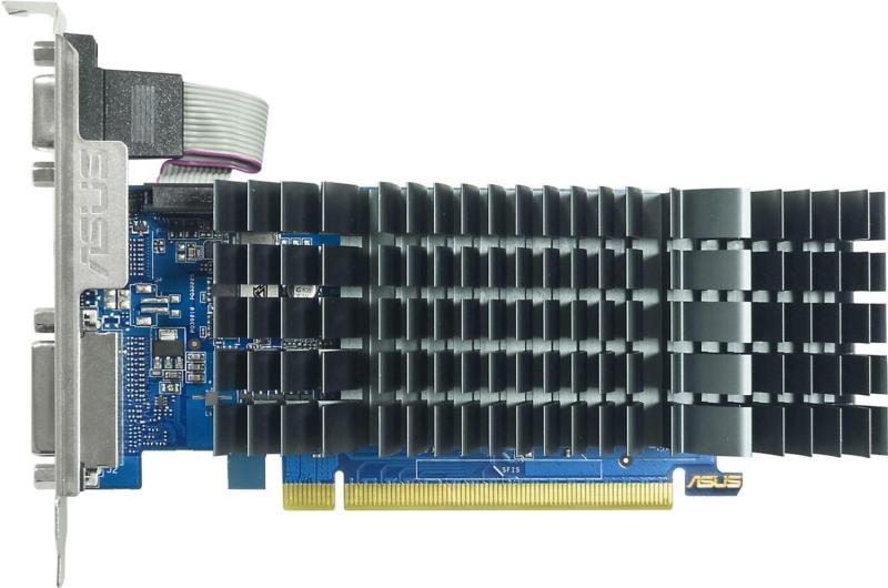 Відеокарта ASUS GT 710 2GB Evo (GT710-SL-2GD5-BRK-EVO) (GDDR5, 64 bit, PCI-E 2.0 x16)