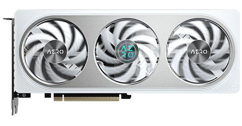 Відеокарта Gigabyte RTX 5060 8G AERO OC (GV-N5060AERO OC-8GD) (GDDR7, 128 bit, PCI-E v5.0 x16)