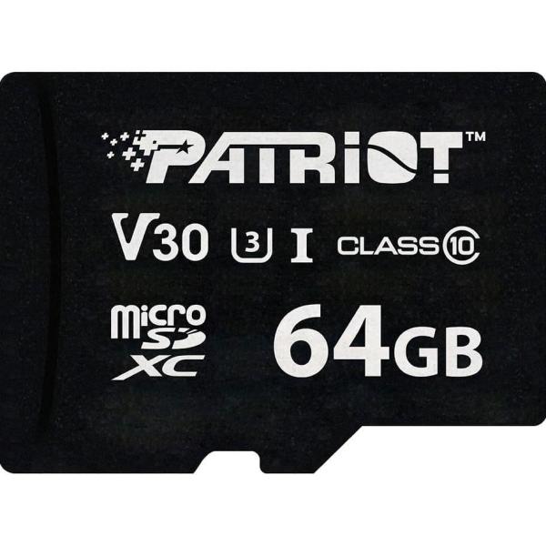 Карта пам'яті Patriot Micro SDXC VX Series 64GB V3.0 (PSF64GVX31MCX)