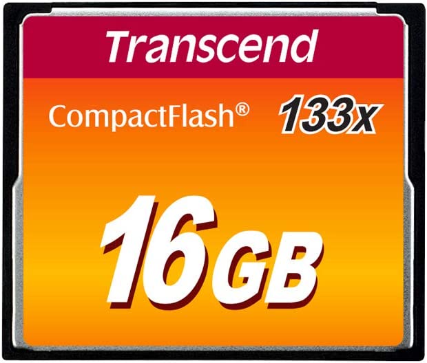 Карта пам'яті Transcend 16GB Compact Flash CF 133X (TS16GCF133)