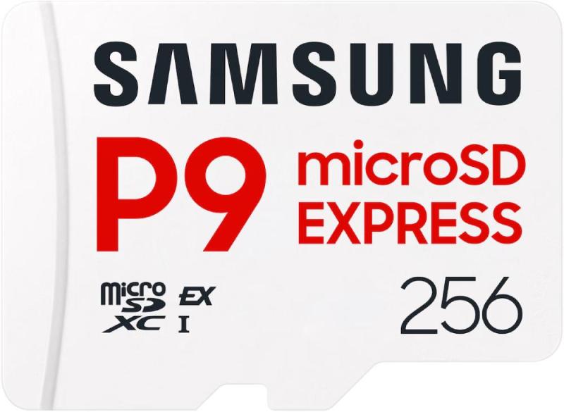 Карта пам’яті SAMSUNG microSD Express Card P9, до 800 Мб/с