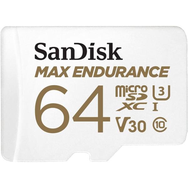 Карта пам'яті Sandisk i 64GB microSDXC C10 UHS-I U3 V30 Max Endurance (SDSQQVR-064G-GN6IA)