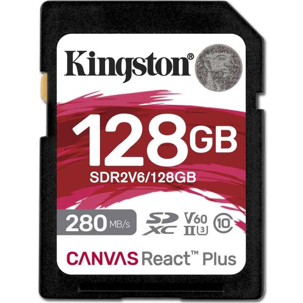 Карта пам'яті Kingston SD 128GB C10 (SDR2V6/128GB)