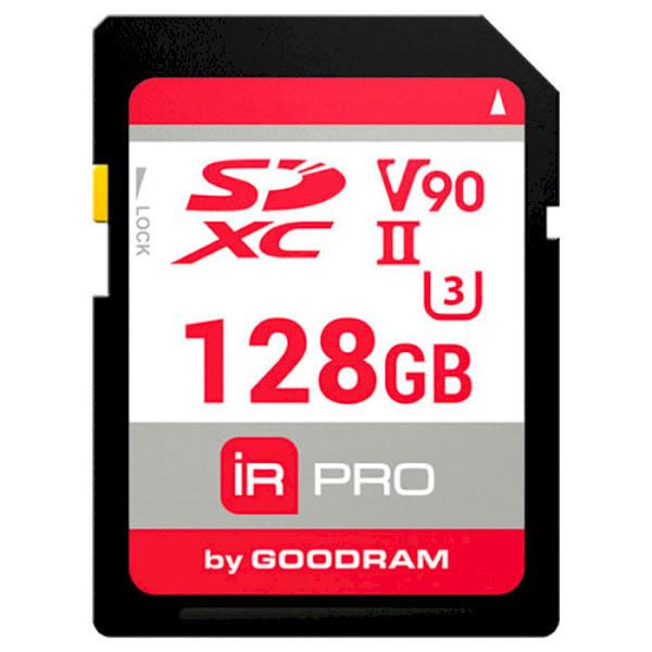 Карта пам'яті GoodRam Memory card Secure Digital 128Gb IRDM PRO SDXC V90 UHS-II U3 Retail (IRP-S9B0-1280R11)