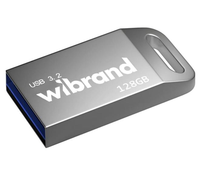 Флеш-накопичувач Wibrand Flash USB 3.2 Gen1 Ant 128GB Silver (WI3.2/AN128M4S)