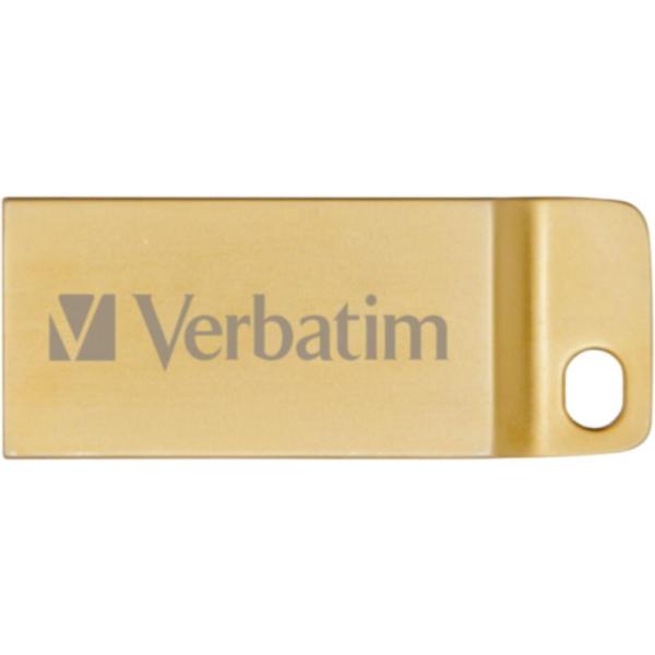 Флеш-накопичувач Verbatim USB флеш накопичувач 64GB Metal Executive Gold USB 3.0 (99106)