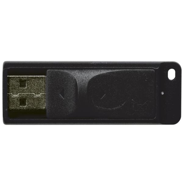 Флеш-накопичувач Verbatim USB флеш накопичувач 64GB Slider Black USB 2.0 (98698)