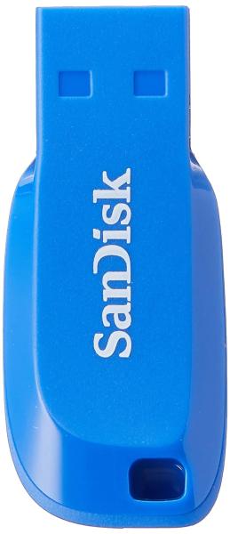 Флеш-накопичувач Sandisk 16GB USB Cruzer Blade Blue Electric (SDCZ50C-016G-B35BE)