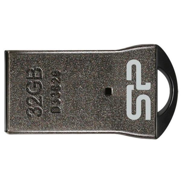 Флеш-накопичувач Silicon Power USB 32G usb2.0 Touch T01 Black (SP032GBUF2T01V1K)