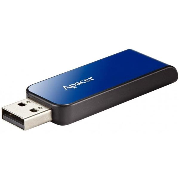 Флеш-накопичувач Apacer USB 32Gb AH334 Blue (AP32GAH334U-1)