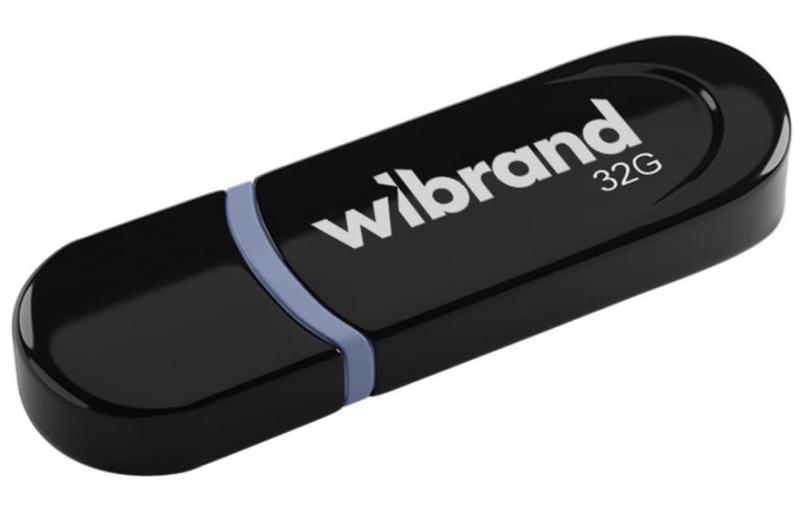 Флеш-накопичувач Wibrand Flash USB 2.0 Panther 32Gb Black (WI2.0/PA32P2B)