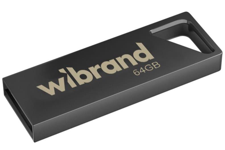 Флеш-накопичувач Wibrand Flash USB 2.0 Stingray 64Gb Grey (WI2.0/ST64U5G)