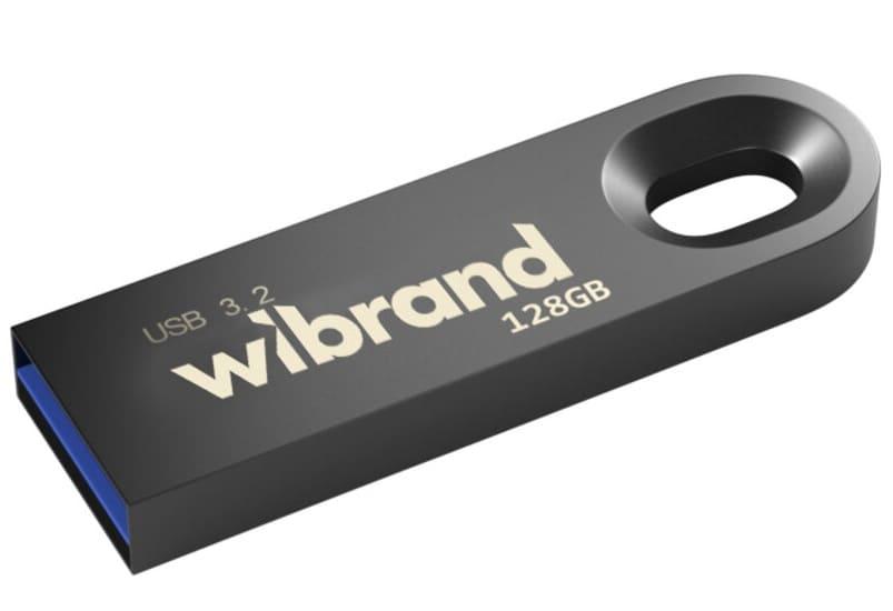 Флеш-накопичувач Wibrand Flash USB 3.2 Gen1 Eagle 128GB Grey (WI3.2/EA128U10G)