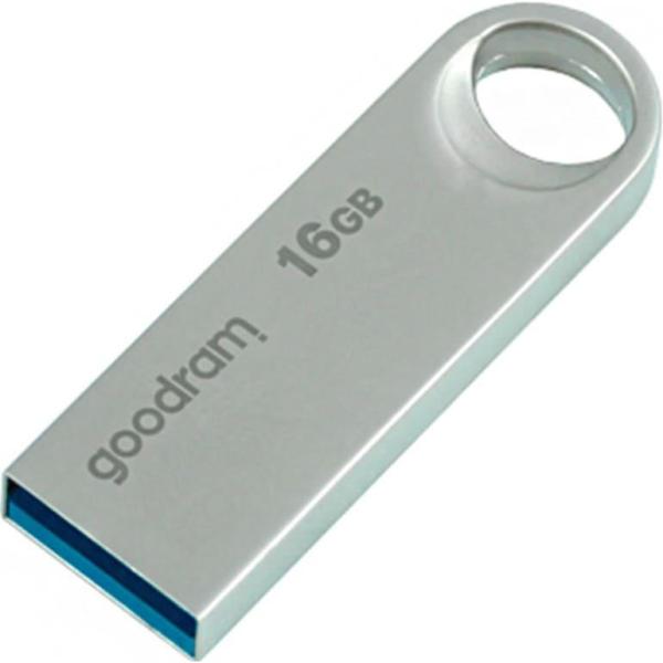 Флеш-накопичувач GoodRam 16GB UNO3 SILVER Metal 60R/20W USB 3. 2 Gen 1 UNO3-0160S0R11 (UNO3-0160S0R11)