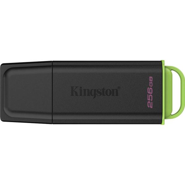 Флеш-накопичувач Kingston 256GB USB 3.2 Gen 1 DataTraveler Exod ia Black/Green DTXG2/256GB (DTXG2/256GB)