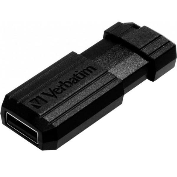 Флеш-накопичувач Verbatim PinStripe USB 2.0 128GB Black (49071)