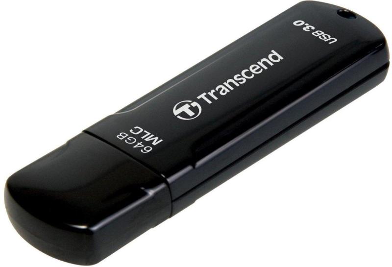 Флеш-накопичувач Transcend 64GB USB 3.1 JetFlash 750 Black (TS64GJF750K)