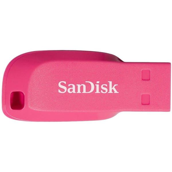 Флеш-накопичувач Sandisk Flash USB 2.0 Cruzer Blade 32Gb Pink (SDCZ50C-032G-B35PE)