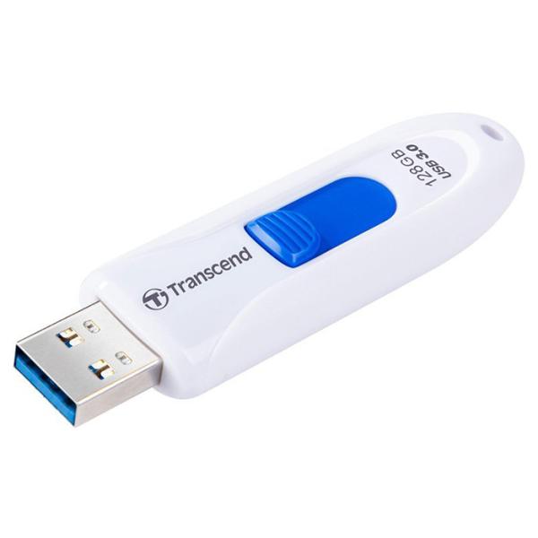 Флеш-накопичувач Transcend 128GB USB 3.1 JetFlash 790 (TS128GJF790W)
