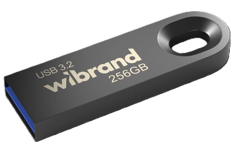 Флеш-накопичувач Wibrand Flash USB 3.2 Gen1 Eagle 256GB Grey (WI3.2/EA256U10G)