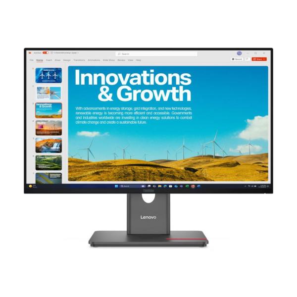 Монітор 23.8" Lenovo P24QD-40 (64B1GAT1UA) 2560x1440 (QHD, 2K) IPS 120 Hz