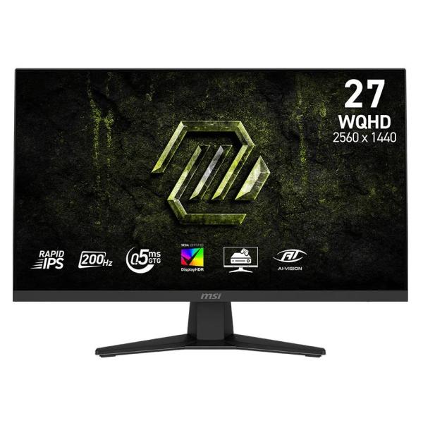 Монітор 27" MSI MAG 274QF E20 (MAG 274QF E20) 2560x1440 (QHD 2K) IPS 200 Hz