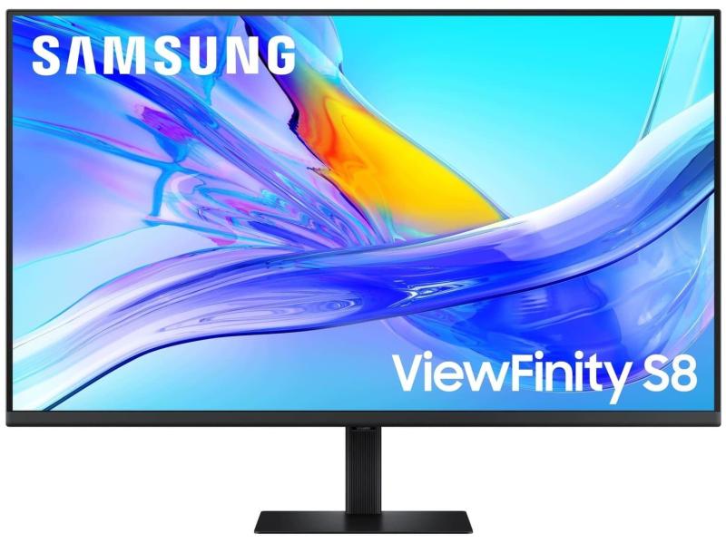 Монітор 37" Samsung ViewFinity S8 (LS37D802UAIXUA) 3840х2160 (UHD, 4K) VA 60 Hz