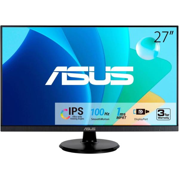 Монітор 27" ASUS VA27DQFR (90LM06H1-B04370) 1920x1080 (FullHD) IPS 100 Hz