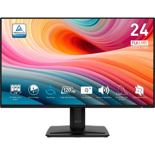 Монітор 23.8" MSI PRO MP242A E2 (9S6-3PD1CT-001) 1920x1080 (FullHD) IPS 120 Hz
