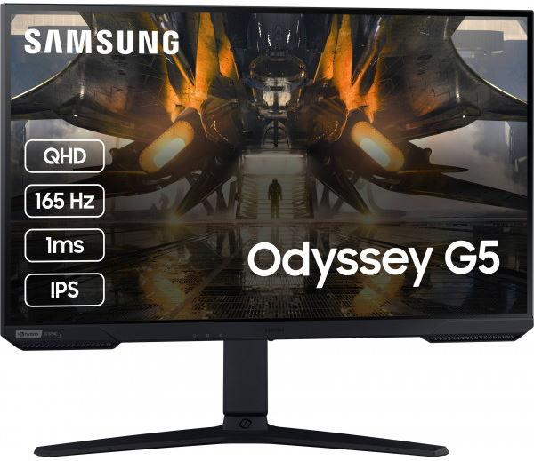 Монітор 27" Samsung 27 Odyssey AG50 IPS/2560*1440/165Hz/HDR10 (LS27AG502NIXCI) 2560x1440 (QHD 2K) IPS 165 Hz Б/в