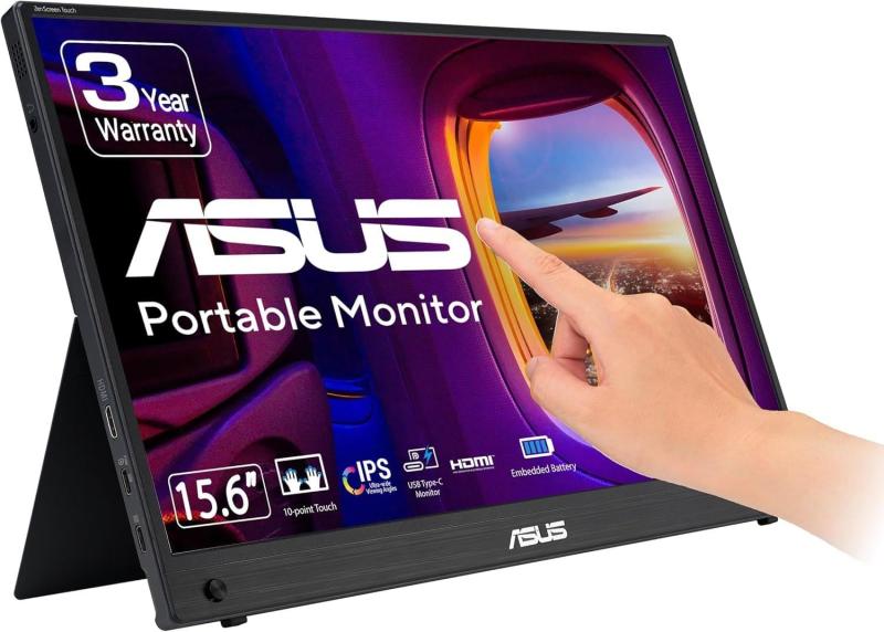 Монітор 15.6" ASUS ZenScreen MB16AMTR Portable (90LM04S0-B02170) 1920x1080 (FullHD) IPS 60 Hz