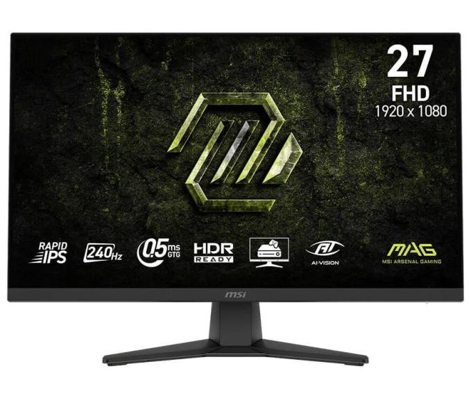 Монітор 27" MSI MAG 272F X24 (9S6-3CE51T-011) 1920x1080 (FullHD) IPS 240 Hz