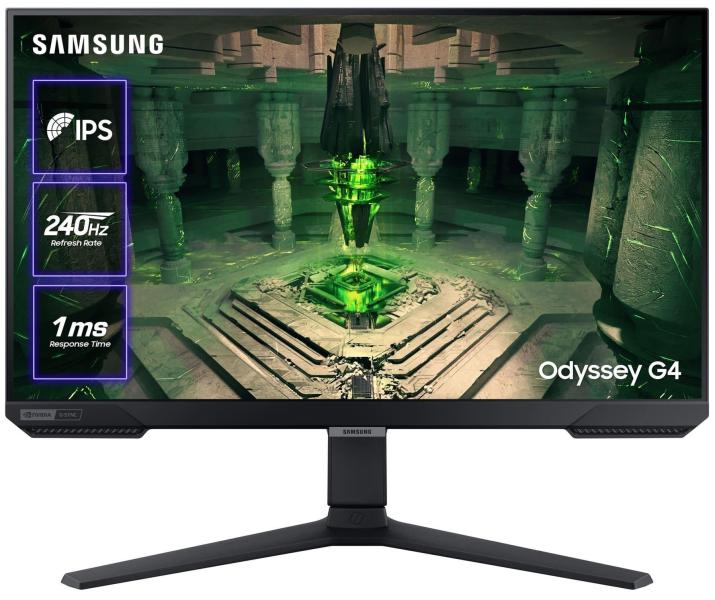 Монітор 27" Samsung Odyssey G4 (LS27BG400EIXUA) 1920x1080 (FullHD) IPS 240 Hz U1
