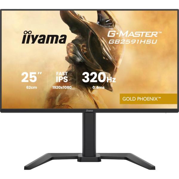 Монітор 24.5" Iiyama GB2591HSU-B1 (GB2591HSU-B1) 1920x1080 (FullHD) IPS 320 Hz