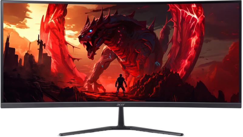 Монітор 34" Acer ED340CURX0bmiipx Curved UWQHD 200Hz (UM.CE0EE.009) 3440x1440 (Ultra-Wide 2K) VA 200 Hz