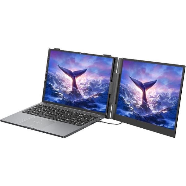 Монітор Blackview 14" SCM6 Single Screen Portable monitor 2 in 1 Grey Black (BVSCM6) 1920x1080 (FullHD) IPS 60 Hz