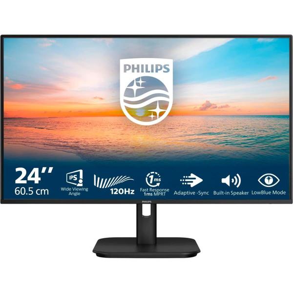 Монітор 23.8" Philips 24E1N1200A/00 (24E1N1200A/00) 1920x1080 (FullHD) IPS 120 Hz