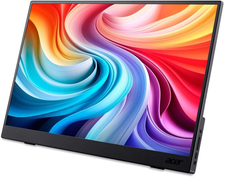 Монітор 15.6" Acer PM161QJ2bmiuux (UM.ZP1EE.201) 1920x1080 (FullHD) IPS 60 Hz