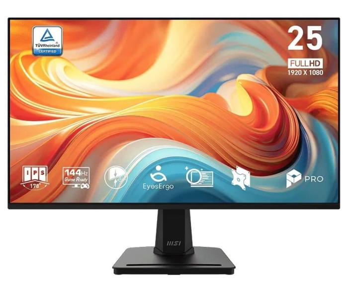 Монітор 24.5" MSI PRO MP251 E14L (PRO MP251 E14L) 1920x1080 (FullHD) IPS 144 Hz